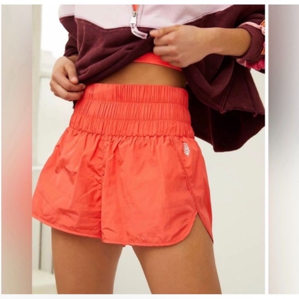Free People Movement The‎ Way Home Shorts in Orange Size M